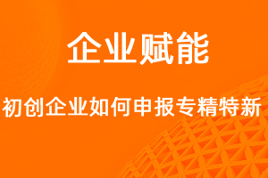 初創(chuàng)型企業(yè)如何申報專精特新中小企業(yè)？-網(wǎng)站制作