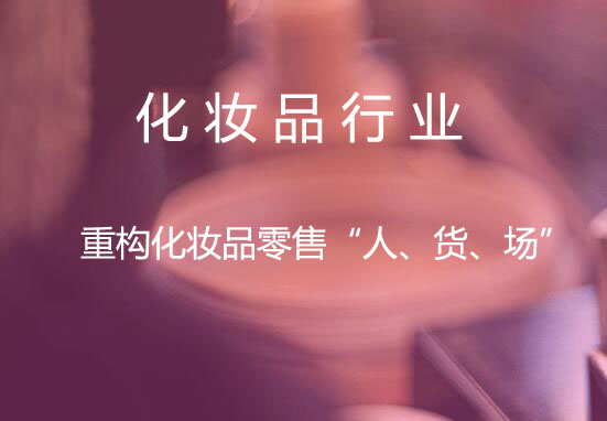 化妝品行業(yè)  零售解決方案-網(wǎng)站制作